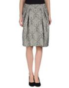 Alberta Ferretti Knee Length Skirts