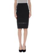 Jersey Costume National Knee Length Skirts