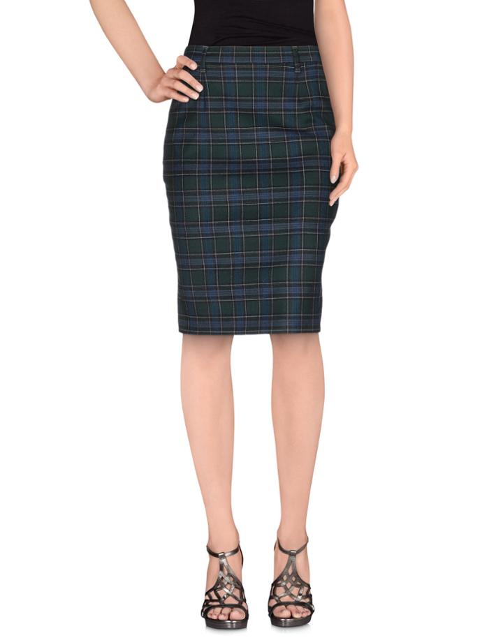 Fem  Knee Length Skirts
