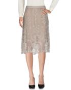 Enzo Mantovani Knee Length Skirts