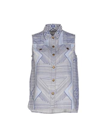 Current/elliott + Mary Katrantzou Denim Shirts