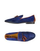 Leather Crown Loafers