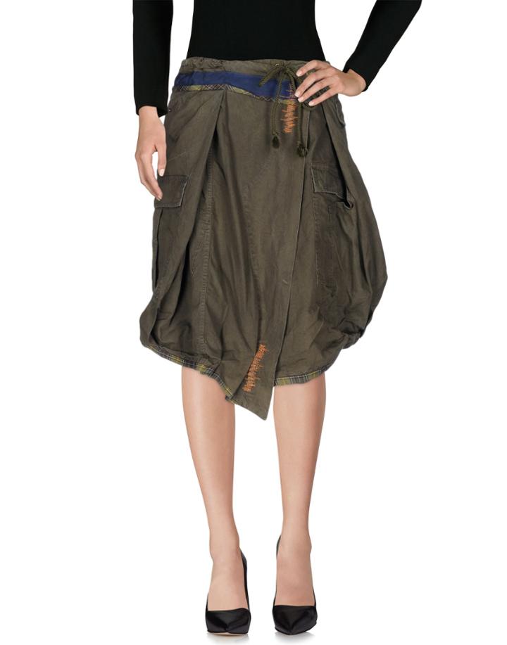 Tommy Hilfiger Denim Knee Length Skirts