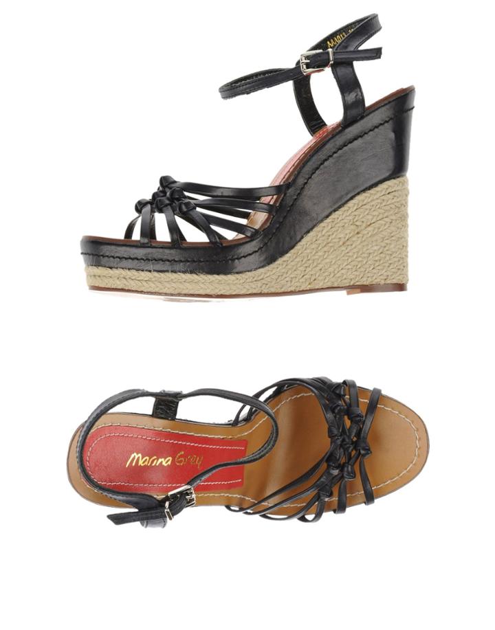 Marina Grey Espadrilles