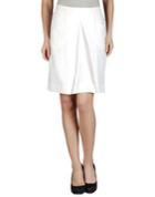 Cruciani Knee Length Skirts