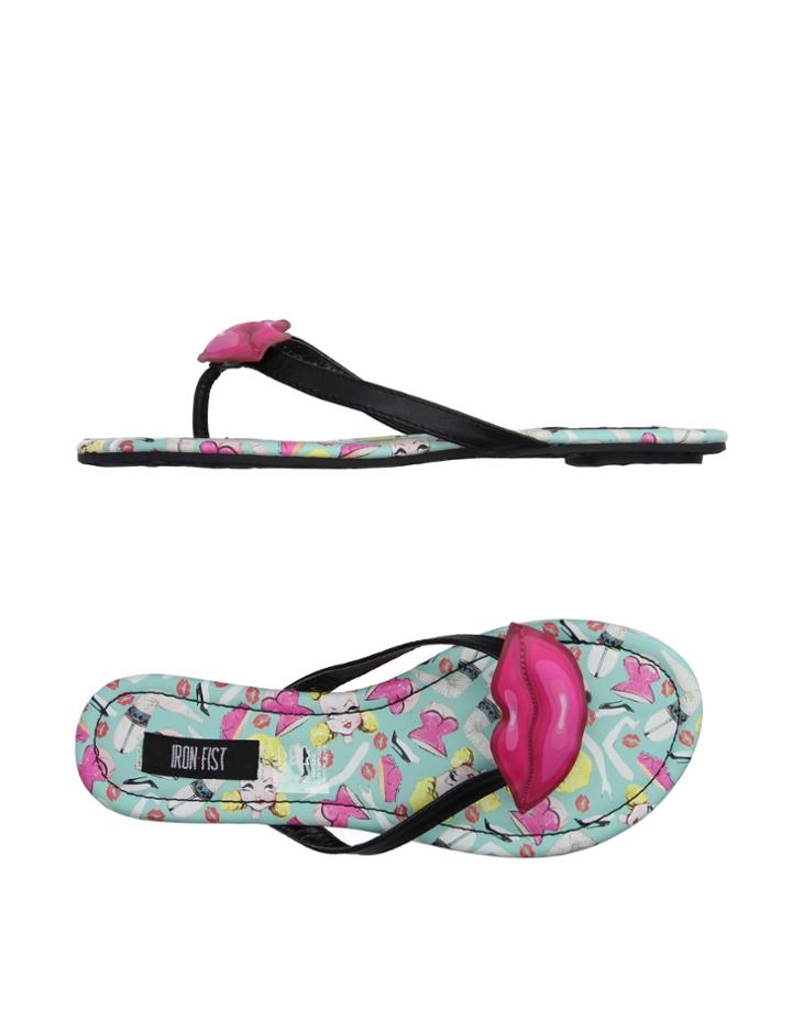 Iron Fist Toe Strap Sandals