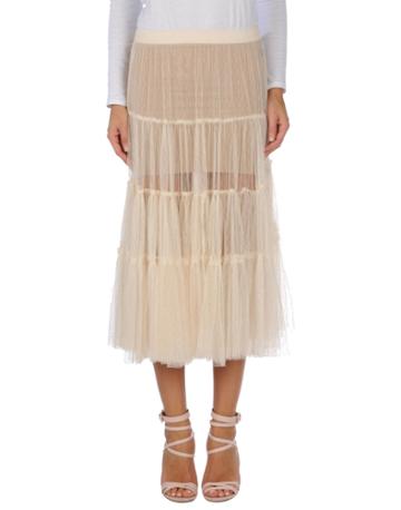 Choklate 3/4 Length Skirts