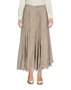 Working Overtime 3/4 Length Skirts