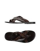 Del Paso Toe Strap Sandals