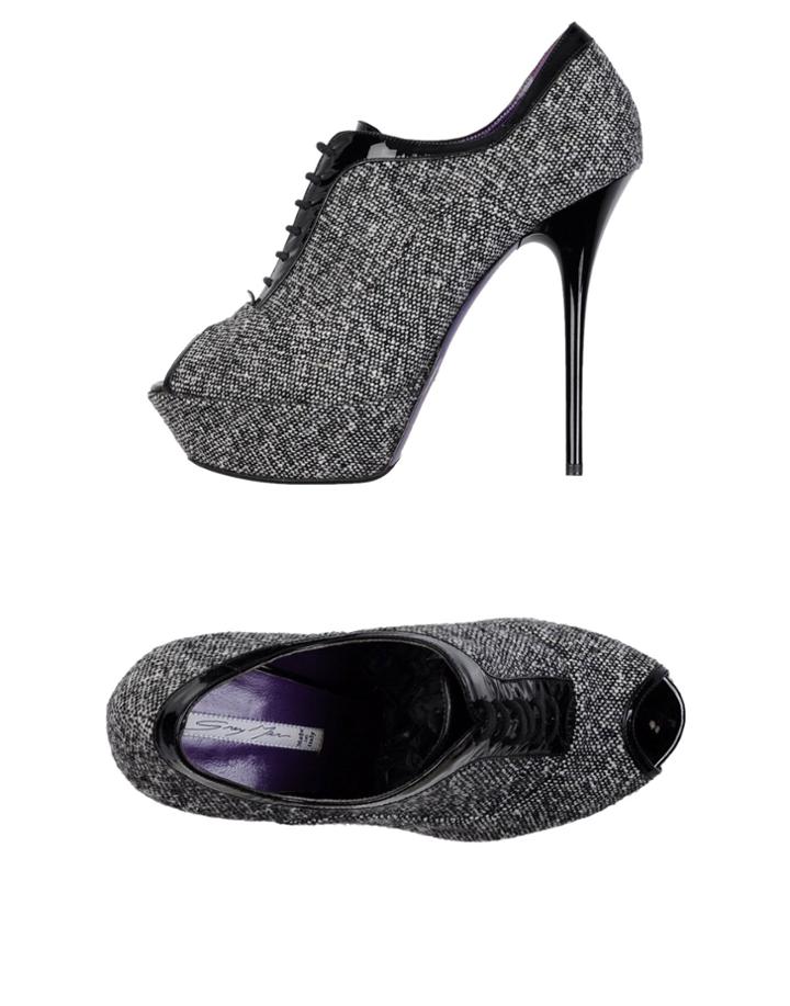Grey Mer Lace-up Shoes