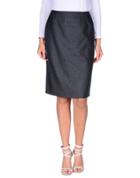 L' Alouette Knee Length Skirts