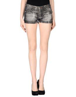 Philipp Plein Couture Denim Shorts
