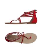 Twin-set Jeans Toe Strap Sandals