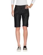 Bottega Veneta Denim Bermudas