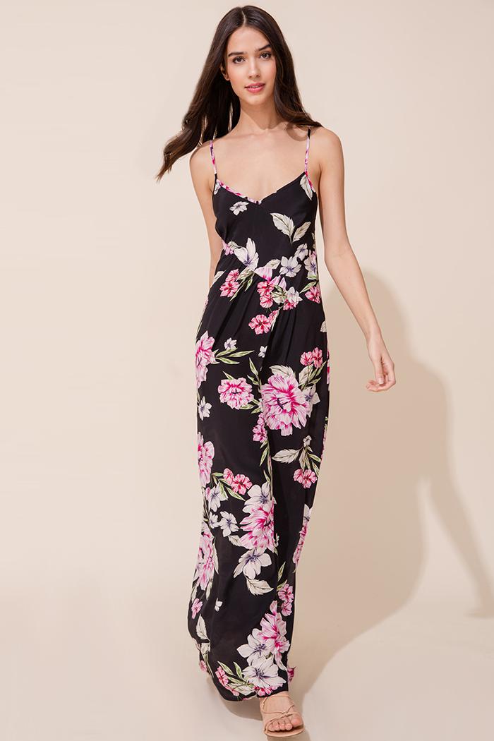 Yumikim Cross It Off Silk Maxi