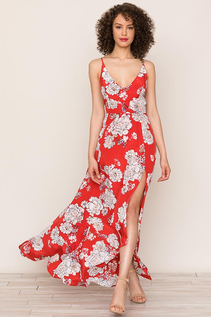Yumikim Jasmine Silk Maxi Dress