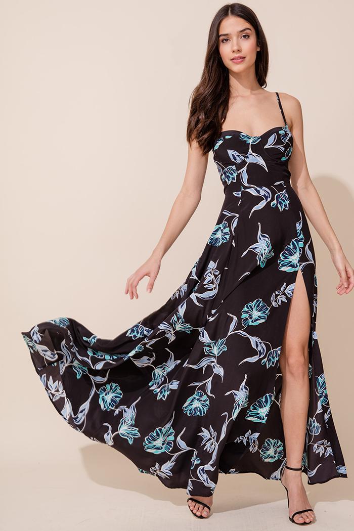 Yumikim Get Noticed Silk Maxi