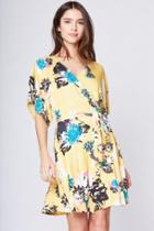 Yumikim Sakura Wrap Dress