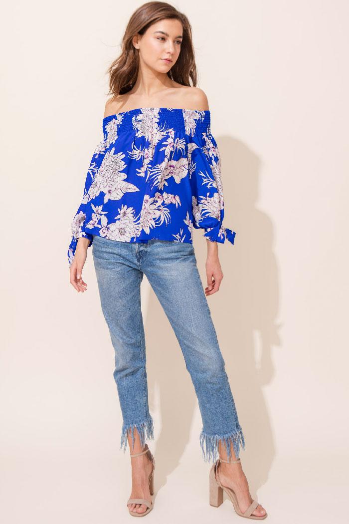 Yumikim Cabana Silk Top