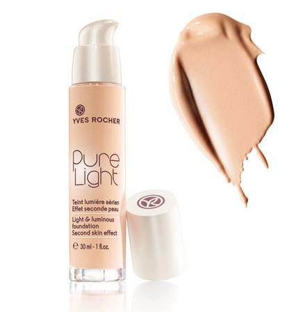 Yves Rocher Pure Light - Light & Luminous Foundation - Rose 200 Light Complexion