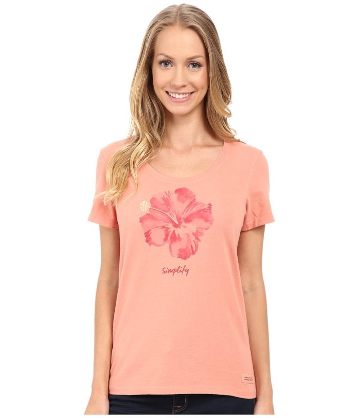 Life Is Good - Simplify Scoop Neck Crusher Tee