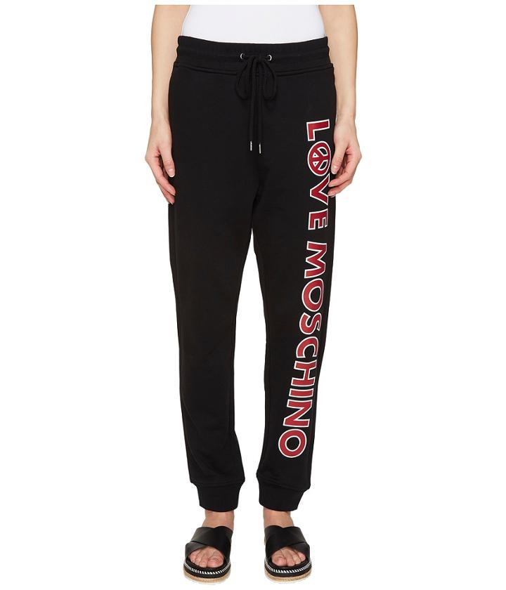 Love Moschino - Logo Print Sweatpants