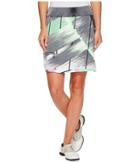 Jamie Sadock - Skinnylicious Ginza Print Side Zip And Button 18 In. Skort