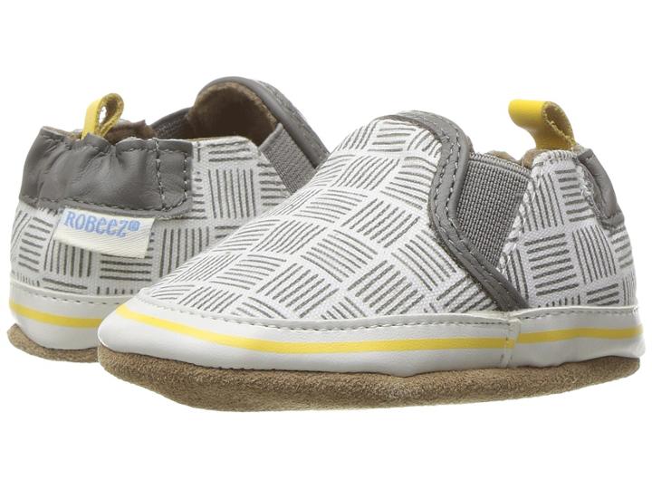 Robeez - Liam Crosshatch Soft Sole