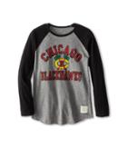 The Original Retro Brand Kids - Chicago Blackhawks Long Sleeve Baseball Tee