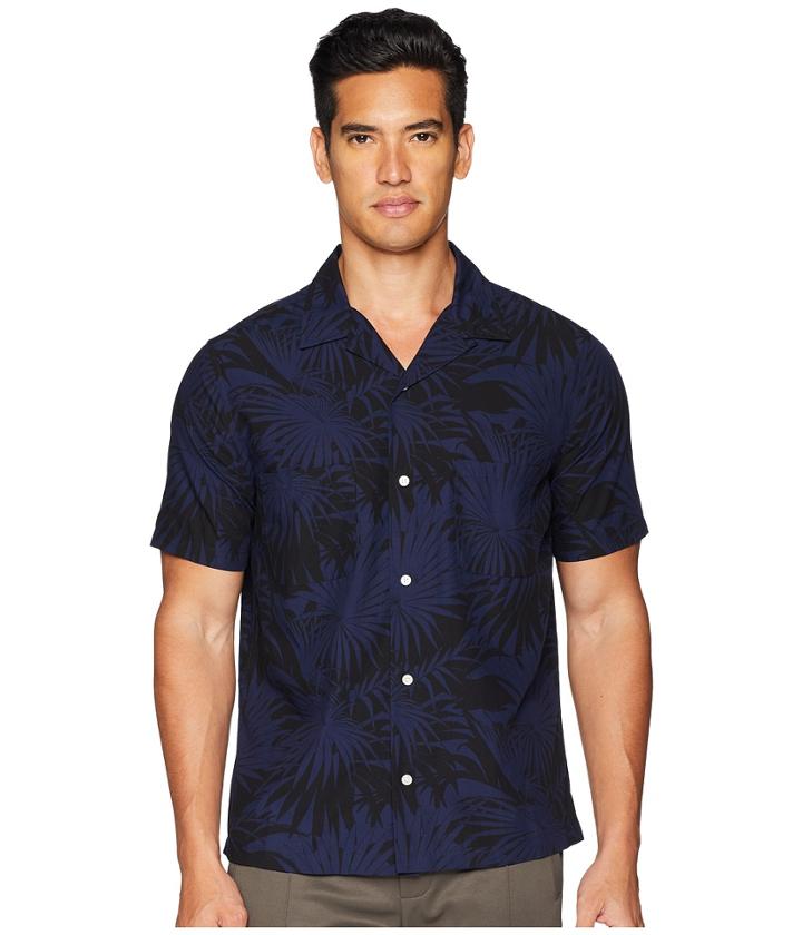 Vince - Palm Leaf Cabana Short Sleeve Shirt