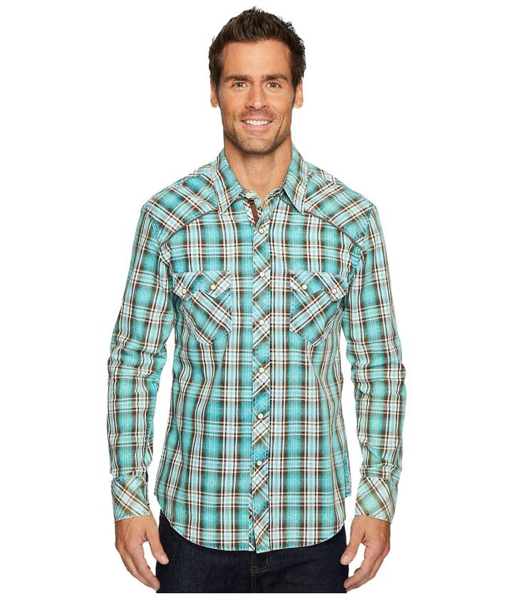 Rock And Roll Cowboy - Long Sleeve Snap B2s4129