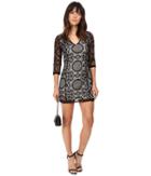 Jack By Bb Dakota - Yazmin Lace Dress W/ Contrast Lining