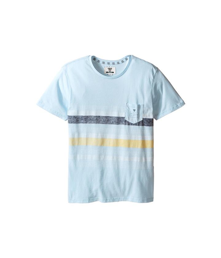 Vissla Kids - Kookabunga Heatherd 30 Singles Short Sleeve Pocket Crew