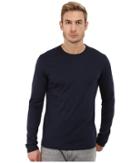 Michael Kors - Long Sleeve Micro Stripe Crew