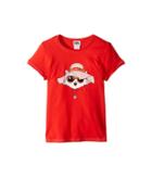 Karl Lagerfeld Kids - Short Sleeve Tee W/ Choupette Print Gold Lurex Stitch