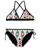 Hurley Kids - Jagged Tie-dye Triangle Tunnel Bottom