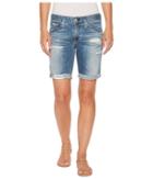 Ag Adriano Goldschmied - Nikki Shorts In 16 Years Indigo Deluge Destructed