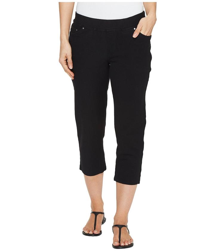 Mod-o-doc - Stretch Knit Twill Straight Leg Capris