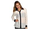 Patterson J Kincaid - Farrow Button Blouse (soft White//black) - Apparel