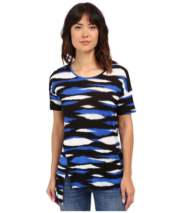 Kensie - Animal Stripe Top Ks4k3015