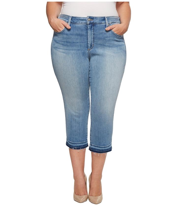 Nydj Plus Size - Plus Size Capris W/ Released Hem In Dreamstate