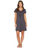 Mod-o-doc - Supreme Jersey Embroidered Swingy Dress