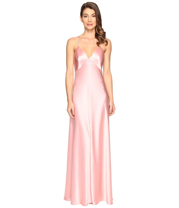 Jill Jill Stuart - Satin Back Crepe Slip Dress