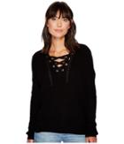 Jack By Bb Dakota - Willard Marled Sweater With Lace-up Detail
