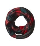 San Diego Hat Company Bss1419 Tartan Infinity Plaid Scarf With Blend Panel