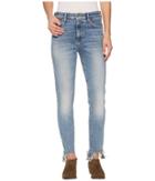 Lucky Brand - Bridgette Skinny Jeans In White Rock