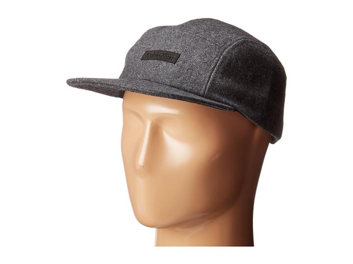 Calvin Klein - Flannel 5 Panel Ribbed Cap