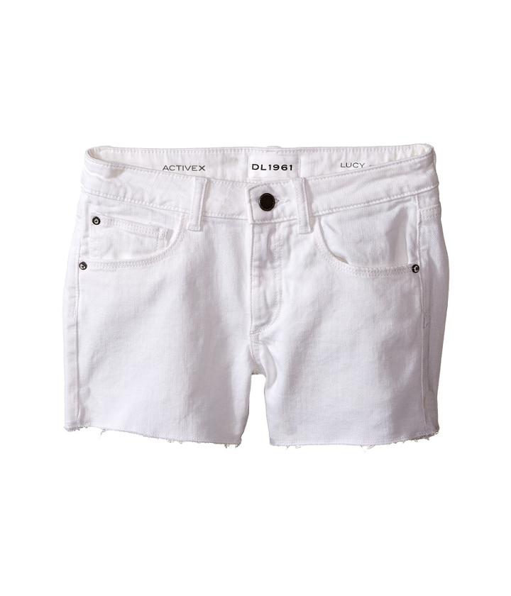 Dl1961 Kids - Lucy Cut Off Shorts In Snowcap