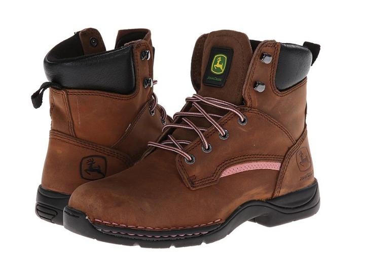 John Deere 6 Lightweight Lace-up Steel Toe