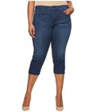 Nydj Plus Size - Plus Size Capris W/ Released Hem In Lark